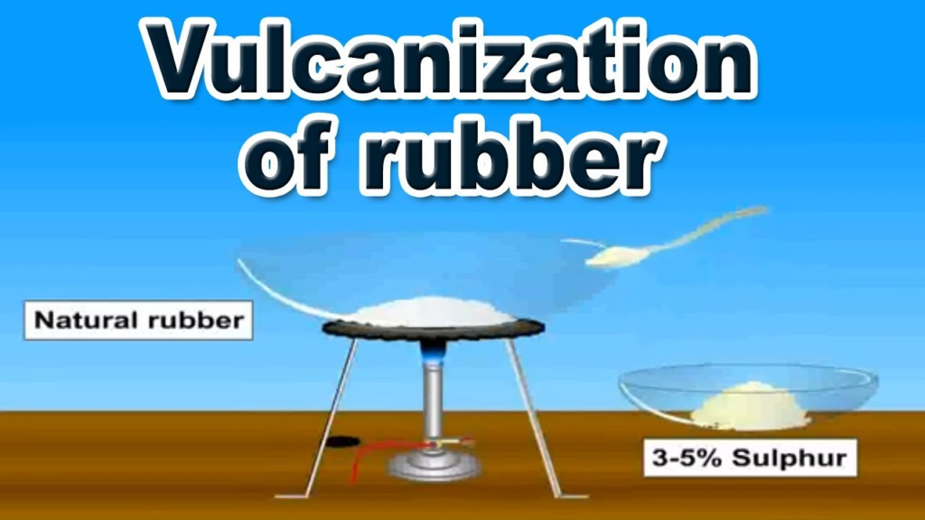 Uses of sulfur/vulcanization of rubber